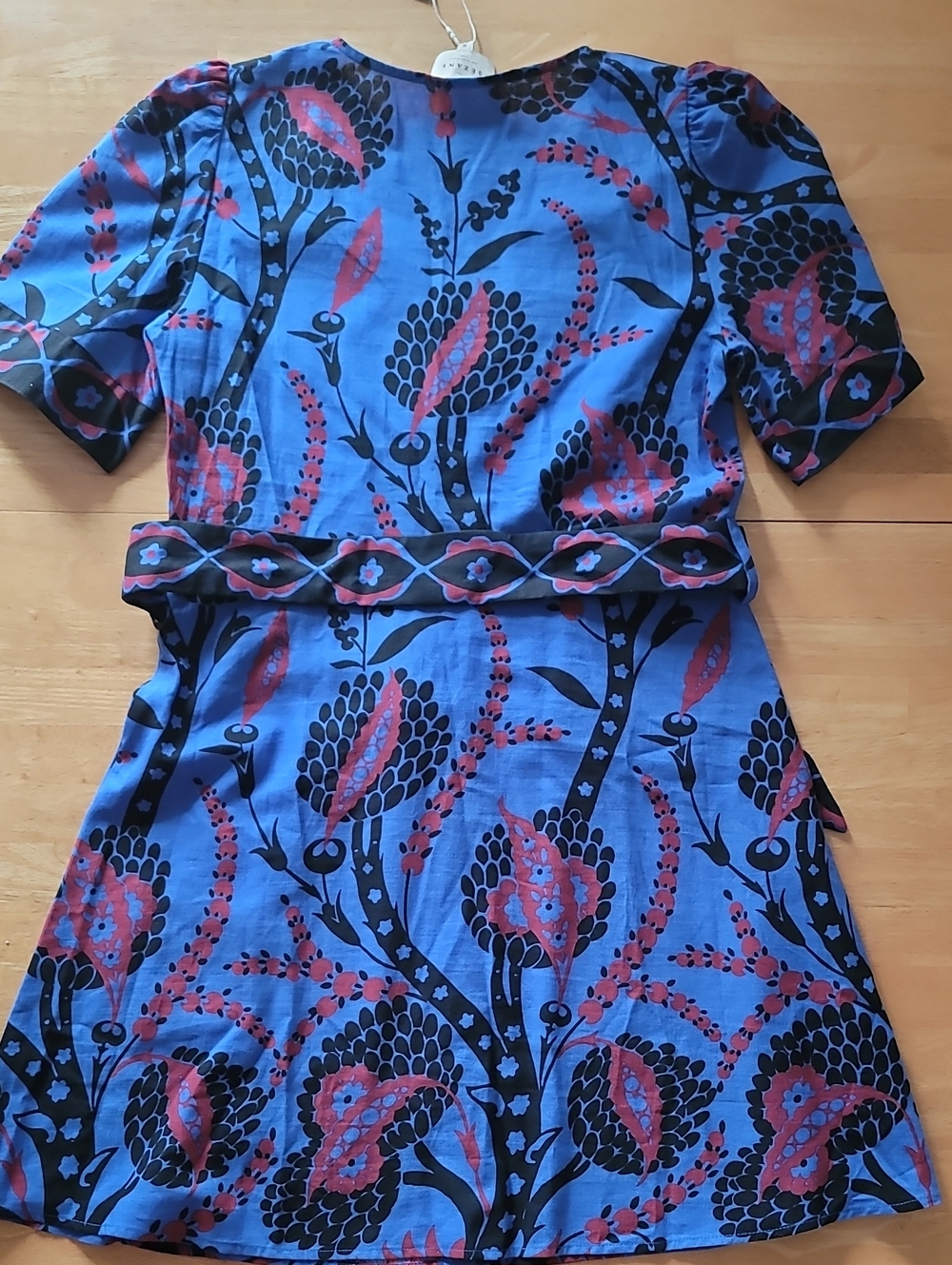 Sézane Sezane Lohla Dress in Atla blue - Picture 3 of 12